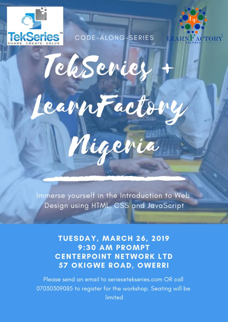 TekSeries + LearnFactory Flyer 2019