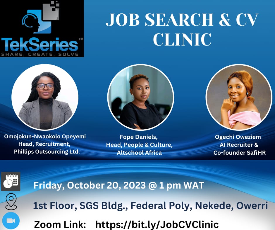 Job Search & CV Clinic