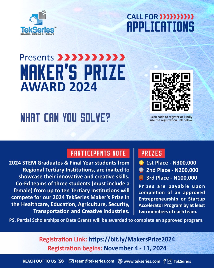 makers prize 2024 landing page image